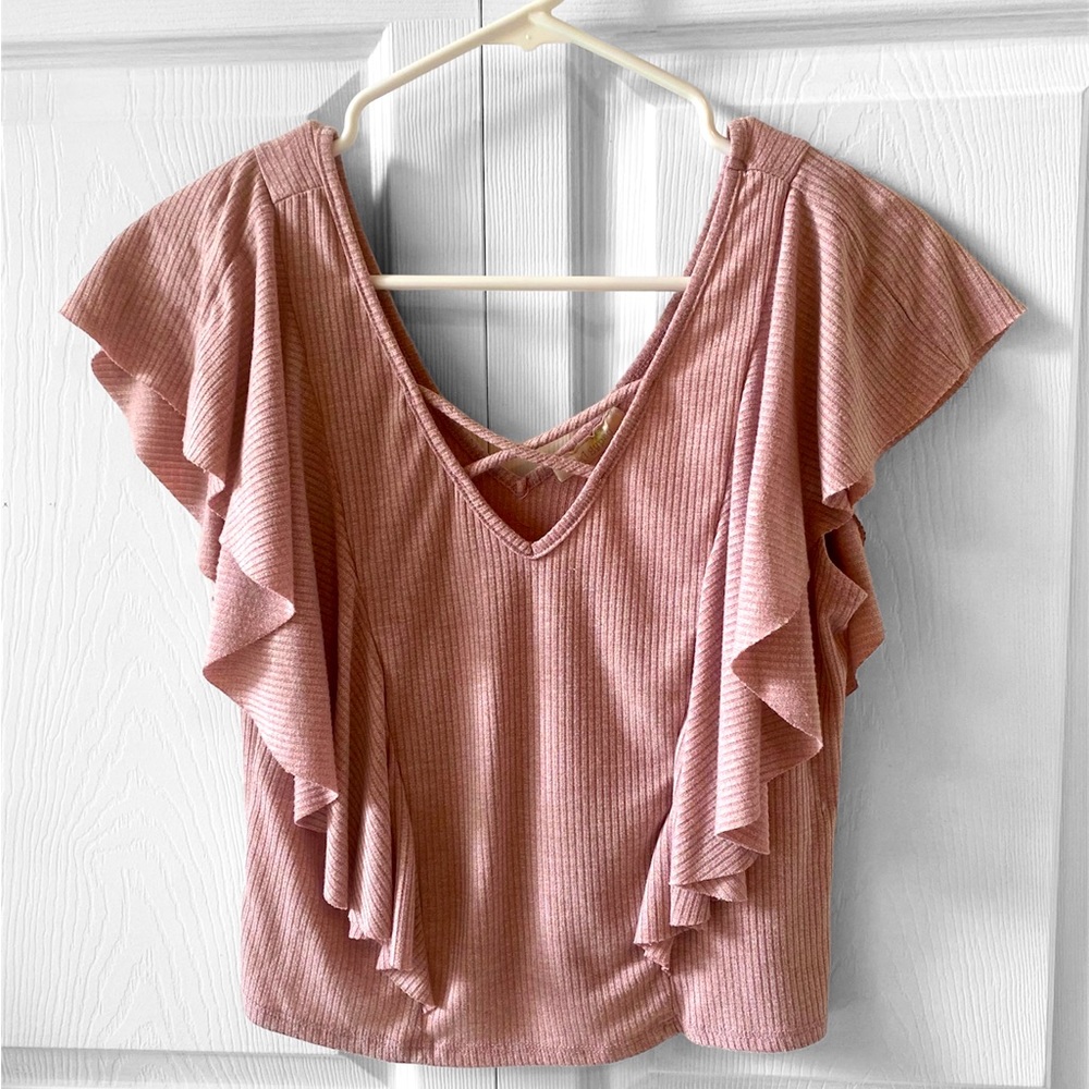 LA Gypsy | Blush Classy Blouse
